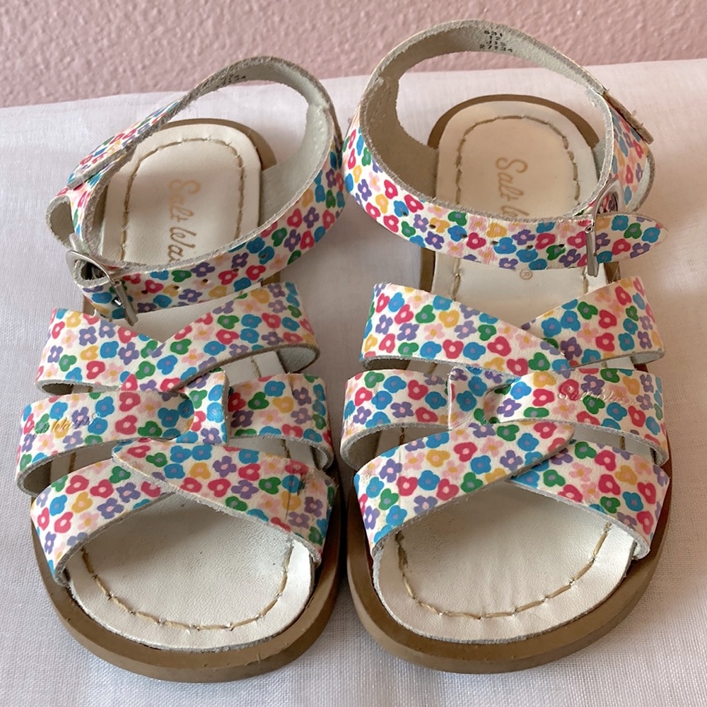 Floral Saltwater Sandals